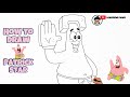 How To Draw Karate Gear Patrick | SpongeBob SquarePants #drawing #patrickstar