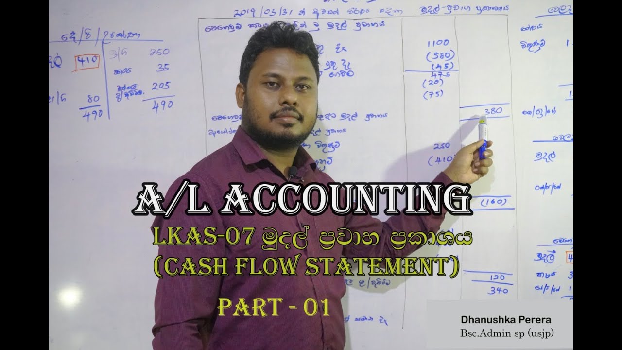 Cash Flow Statement Part 1 - Accounting - YouTube