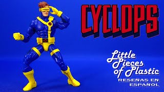 Cyclops Marvel Legends X-Men Animated VHS Retro Series Reseña Revisión Little Pieces Plastic