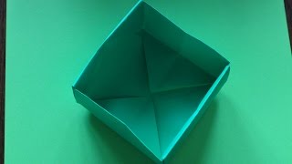 색종이 상자 만들기- 종이상자  How to  box origami -Easy origami box