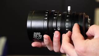 DZO 20-70mm M4/3 Cine Zoom