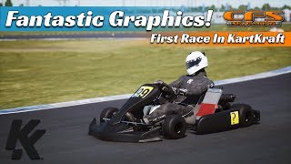 Good Looking Karting Sim - First Race | KartKraft