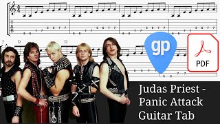 Judas Priest - Panic Attack Guitar Tabs [TABS]