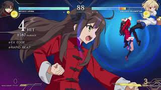 【PS+】MELTY BLOOD: TYPE LUMINA メルティブラッド TYPE-MOON ビジュアルノベル『月姫』対戦格闘ゲーム ストーリー 有間 都古 OP ED PS5動画 Ex以上で無料