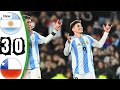 Argentina vs chile (3-0)।  Fifa world cup qualifier 2024। match highlight। 2024