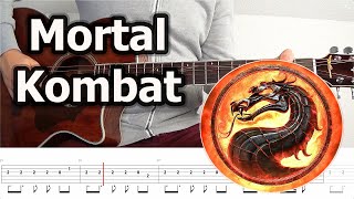 Mortal Kombat Theme | Guitar Tabs Tutorial