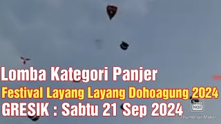 Lomba Kategori Panjer di Festival Layang Layang Dohoagung 2024 Gresik 21 Sep 2024 [Bagian 3]