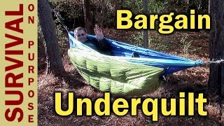 Aerie 20 Underquilt for Winter Hammock Camping