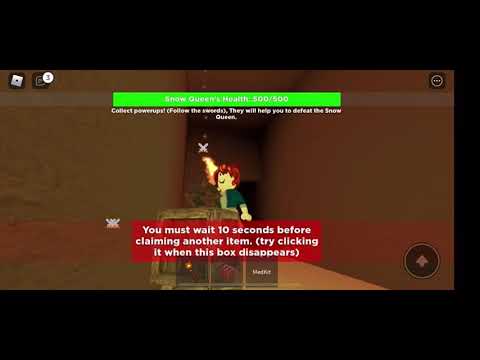 Destroy The Snow Queen Roblox - YouTube