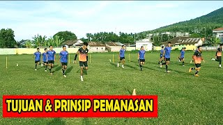 Warm up/pemanasan utk pemain sepakbola