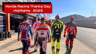 2023 Honda Racing THANKS DAY highlights