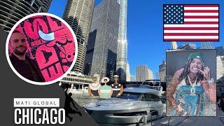 24H IN CHICAGO; O-BLOCK, DOWNTOWN, RIVERWALK, BULLS GAME, NIGHT SKYSCRAPERS USA #3