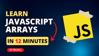 Arrays in JavaScript Telugu | JavaScript Tutorials #js #javascript #coding #education #tutorial