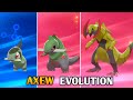 How To Evolve Axew Into Fraxure And Haxorus In Pokemon Sword & Shield | Galar Pokedex