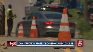 Nashville Construction Impacting Traffic Routes