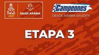 DAKAR 2025 EN VIVO | ETAPA 3 DESDE ARABIA SAUDITA - Campeones 07/01/2025