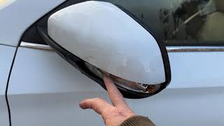 Replacing wing mirror indicator MG ZS EV