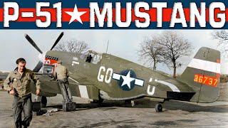 P-51 MUSTANG, North American Fighter. Exceptional World War 2 Memories. Documentary