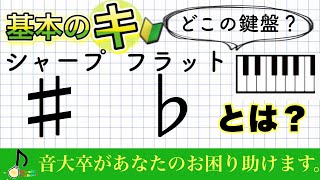 【基本のキ】シャープ・フラット・ダブルシャープ・ダブルフラット・ナチュラルの意味【音大卒が教える】