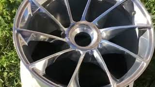 ASTON Forged AFM wheels aerodynamic symmetric propeller spokes design for Motorsport TimeAttack