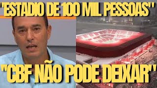 RIZEK PREUCUPADO COM ESTADIO DO FLAMENGO