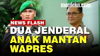 Sosok Dua Jenderal Di TNI dan Polri Ternyata Anak Mantan Wapres Try Sutrisno