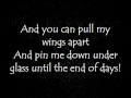 ATREYU-demonology and heartache lyrics