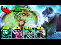 THIS HEALING URGOT BUILD IS BEING ABUSED IN 2V2 ARENA! (PRESS W AND HEAL TO FULL)