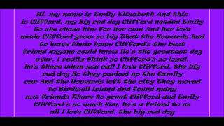Clifford The Big Red Dog Theme Song Lyrics Chords Chordify