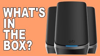 Netgear Orbi 960 Series Quad-Band WiFi 6E Mesh System Unboxing RBKE963