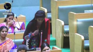 Ncp Corporator Sandhya Yadav attack Nmmc Commissioner over yadavnagar demolition at mahasabha