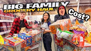 Big Family Grocery Haul | Costco | How Much Did It Cost?