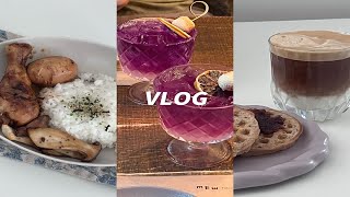 VLOG｜纽约独居日常/切换学习模式/一人食做饭/肉末茄子/包菜鸡肉/菜椒炒肉/红烧鸡腿/和朋友吃饭/跳舞