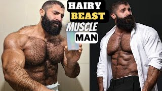 Hairy Beast Muscle Man Fitness