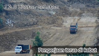 JALUR LINTAS SELATAN || disini pengerjaan nya terus dikebut dan begitu ramai tempatnya