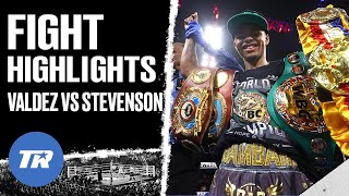 Shakur Stevenson Has Masterclass Performance over Valdez, Becomes Unified Jr. Lightweight Champion