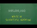 Write 385,000,000 in scientific notation – MUST Know Algebra Skills…