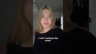 Reposting my most viral video from insta :)  #trending #tiktok #viral #relatable #school