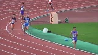 山形インターハイ2017 男子4×400mR予選6組