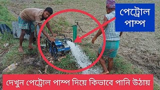 দেখুন কিভাবে এসিআই পেট্রোল পাম্প দিয়ে পানি উঠায়।#পেট্রোলপাম্প#water #waterpump#aci smart tools