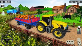 Grand Farming Simulator-Tractor Driving Games 2021 by play street Part 1