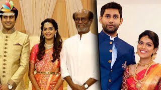 Kannadasan's Grandson , AVM Studios daughter Weddings | Latest News | Aadhav Marriage, Rajinikanth