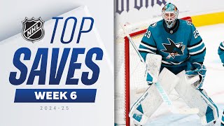 NHL Top Saves of Week 6 | 2024-25 Highlights