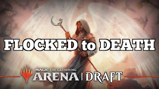 FLOCKED to DEATH | Top Mythic | Dominaria United Draft | MTG Arena | Twitch Replay