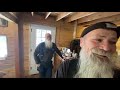 log cabin tour on our off grid homestead near willow alaska