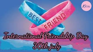 International Friendship Day || Friendship Day || paragraph || speech || short essay