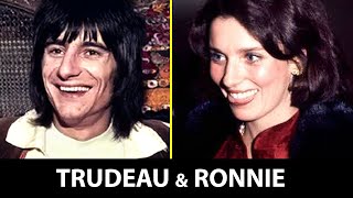 Justin Trudeau's Mom's AFFAIR with Ronnie Wood, Guitarist Rolling Stones (Canadian PM Wife) Canada