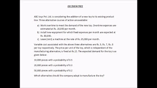Decision Trees - Example 1