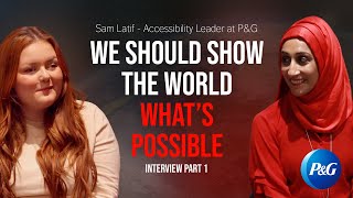 The woman driving accessibility \u0026 inclusion at one of the UK’s biggest companies l Sam Latif (AD)