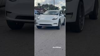 Tesla Model Y on 26’s